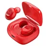 Image de WISETONY® Ecouteurs sans Fil TWS XG12 Bluetooth 5.0 Stéréo pour téléphones iPhone, Android - Rouge
