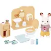 Image de Sylvanian Families Frère lapin en chocolat avec toilettes