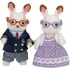 Image de Sylvanian Families Des lapins en chocolat : Les grands-parents Else et Reinhard