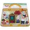 Image de Playset Sylvanian Families 5462 La valisette de mode et grande soeur chat bicolore