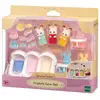 Image de Les triplés Lapin Chocolat et accessoires puériculture - Sylvanian Families - 5532