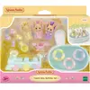 Image de Epoch Les triplés Lapin Crème et accessoires de bain
