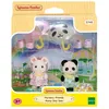 Image de 2 Figurines Sylvian Families Le duo des bébés en habits de pluie