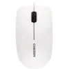 Image de CHERRY MC 1000 - Souris - droitiers et gauchers - optique - 3 boutons - filaire - USB - blanc (supérieur), base noire