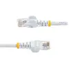 Image de StarTech Câble de raccordement UTP Cat5e blanc anti-accroc de 1 m (CAT5e, 1 m), Câble réseau