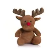 Image de Mumbles - Peluche renne à nez rouge (M) (Marron) - UTRW3679