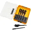 Image de DeWalt, Foret, Jeu de mèches à bois 6 pces (13 millimètres, 16 millimètres, 20 mm, 22 mm, 25 mm, 32 mm)