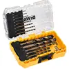 Image de DeWalt, Foret, Jeu de forets hélicoïdaux HSS 1mm 8mm, 14 pièces, pour différents matériaux (1 mm, 1,5 mm, 2 mm, 2,5 mm, 3 mm, 3,5 mm, 4 mm, 5 mm, 6 mm, 8 mm)