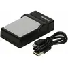 Image de Duracell Chargeur avec câble USB pour DR9932/EN-EL12 (Chargeur de batterie d'appareil photo), Alimentation pour appareil photo, Noir