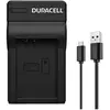 Image de Duracell Chargeur avec câble USB (Chargeur de batterie d'appareil photo), Alimentation pour appareil photo, Noir