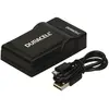 Image de Duracell Chargeur avec câble USB pour batterie GoPro Hero 5 et 6 (Chargeur de batterie d'appareil photo), Alimentation pour appareil photo, Noir