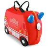 Image de Valise Trunki Frank le camion de pompier Rouge 18 L 4 roues