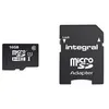 Image de Integral UltimaPro - Carte mémoire flash (adaptateur microSDHC - SD inclus(e)) - 16 Go - UHS Class 1 / Class10 - microSDHC UHS-I