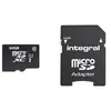Image de Integral UltimaPro - Carte mémoire flash (adaptateur microSDXC vers SD inclus(e)) - 64 Go - UHS Class 1 / Class10 - microSDXC UHS-I
