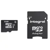 Image de Integral Smartphone and Tablet - Carte mémoire flash (adaptateur microSDHC - SD inclus(e)) - 32 Go - Class 10 - microSDHC UHS-I