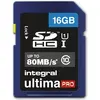 Image de Integral Ultimapro Sdhc/Xc Uhs-I U1 Sd (16 Go, SDHC, U1, UHS-I), Carte mémoire