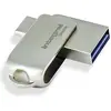 Image de Integral USB 3.0 Drive 360-C 128GB sb (128 Go, USB-A, USB-C), Clé USB, Argent
