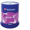 Image de Verbatim - 100 x DVD+R - 4.7 Go 16x - argent mat - spindle
