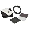Image de Lee filters - 100mm - kit digital starter : porte filtre - nd 0.6 pro glass - nd 0.6 hard - etui 3 filtres - ldslrsk