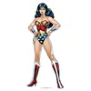 Image de STAR CUTOUTS Figurine en carton Wonder Woman comics (année 80) les mains sur les hanches Hauteur 177 CM