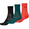 Image de Endura Chaussettes Stripe Coolmax® Race 3 Paires EU 37-42