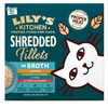 Image de Lily’s Kitchen Shredded Fillets 8 x 70 g - lot mixte en bouillon (4 variétés)