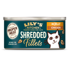 Image de 24x70g Lily's Kitchen Shredded Fillets poulet nourriture pour chats humide
