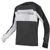 Image de Endura, Hommes, Maillot de cyclisme, Maillot MT500 Burner Lite (manches longues) (S), Gris, Blanc, Noir, S