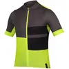 Image de Endura, Hommes, Maillot de cyclisme, Maillot imprimé FS260 (manches courtes) (S), Jaune, S
