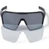 Image de Endura, Unisexe, Lunettes de sport, Singletrack F/Frame, Bk (Noir, Clear, Lentille principale REVO à miroir coloré), Noir