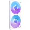 Image de NZXT F280 RGB Core (140 mm, 1x), Ventilateur PC, Multicolore, Blanc