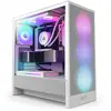 Image de Nzxt Boîtier Pc H5 Flow Rgb Compact