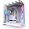 Image de NZXT H9 Flow RGB+ (ATX, E-ATX, mATX, Mini-ITX), Boîtier PC, Blanc