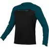 Image de Endura, Hommes, Maillot de cyclisme, MT500 BURNER L/S JERSEY BAB (XL), Bleu, XL