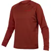 Image de Endura, Hommes, Maillot de cyclisme, SingleTrack Fleece Trikot (XL), Rouge, XL