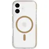 Image de Evo Tech21 - Crystal - Coque - iPhone 16 - MagSafe - Or (Apple iPhone 16), Coque pour téléphone portable, Or, Transparent