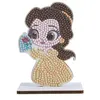 Image de Kit Crystal Art Figurine en bois à diamanter Belle 2D