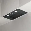 Image de CIARRA Hotte Groupe filtrant - 300 m³/h - Evacuation - 3 Vitesses - LED Eclairage - Noir - 913ABK52