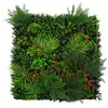 Image de Panneau Mural Végétal Artificiel 1 x 1 m Mira Feuillage Décor Jardin Maison