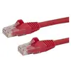 Image de StarTech Câble de raccordement Cat6 rouge anti-accroc de 0,5 m (CAT6, 0.50 m), Câble réseau
