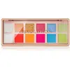 Image de I Heart Revolution, Fard à paupières, Revolution The Vibrant Icon Brights Palette 12 Pigmented Cream Matte