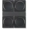 Image de Flexson Support mural pour 4x Sonos Connect:AMP (Installation murale), Pied + support mural pour enceinte, Noir