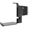 Image de Flexson Support mural Sonos Five/Play:5 (1 pièce, Installation murale, Inclinable, Pivotant), Pied + support mural pour enceinte, Noir