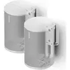 Image de Flexson 2x support mural SONOS ERA 100 (1 paire, Installation murale, Inclinable, Pivotant), Pied + support mural pour enceinte, Blanc