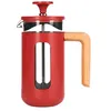 Image de La Cafetière Pisa à piston rouge 350ml (3 tasses)