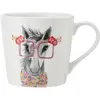 Image de 6x Mikasa Tipperleyhill Horse Print Mug en porcelaine, 380ml, Tasse, Blanc, Multicolore