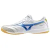 Image de Mizuno, Unisexe, Chaussure de salle, Morelia Sala Elite In (45), Bleu, Blanc
