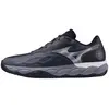 Image de Mizuno, Unisexe, Chaussures de tennis, Wave Enforce Court Cc (44.5), Multicolore, Argent, Bleu, Blanc, Gris