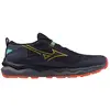 Image de Mizuno, Hommes, Chaussures de course à pied, Wave Daichi 9 (41), Rouge, Orange, Bleu, Noir