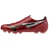 Image de Mizuno, Hommes, Chaussures de football, Alpha II Pro FG Rouge (42.5), Or, Rouge, Noir